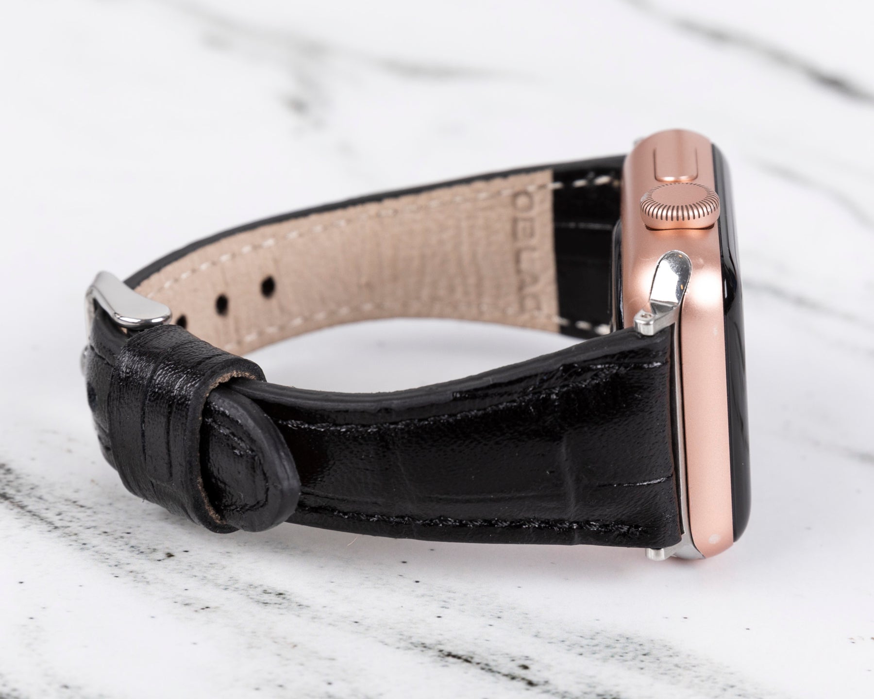 Leather Strap Apple Watch - Slim Design