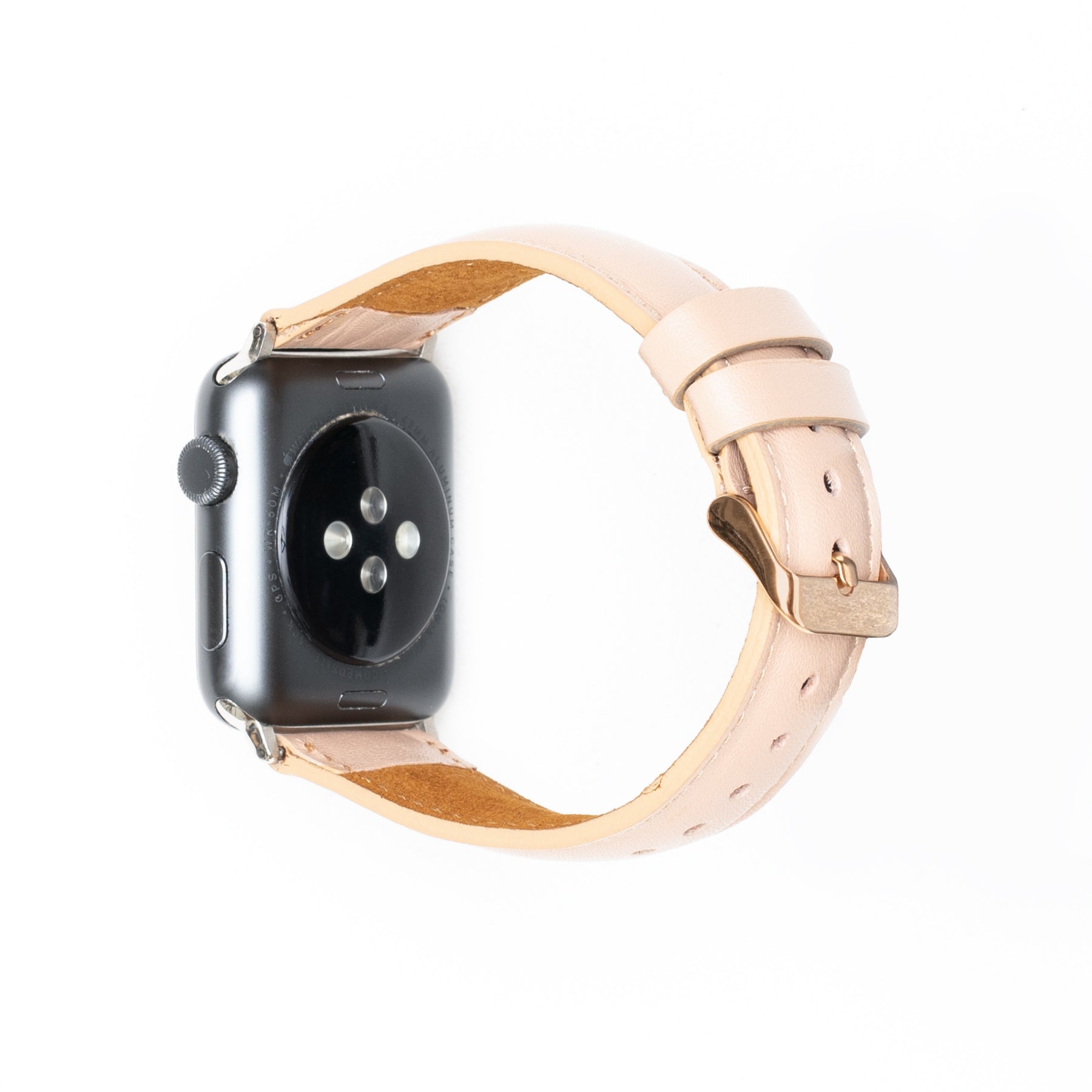 Leren Apple Watch Bandje - Amarant Roze - Oblac
